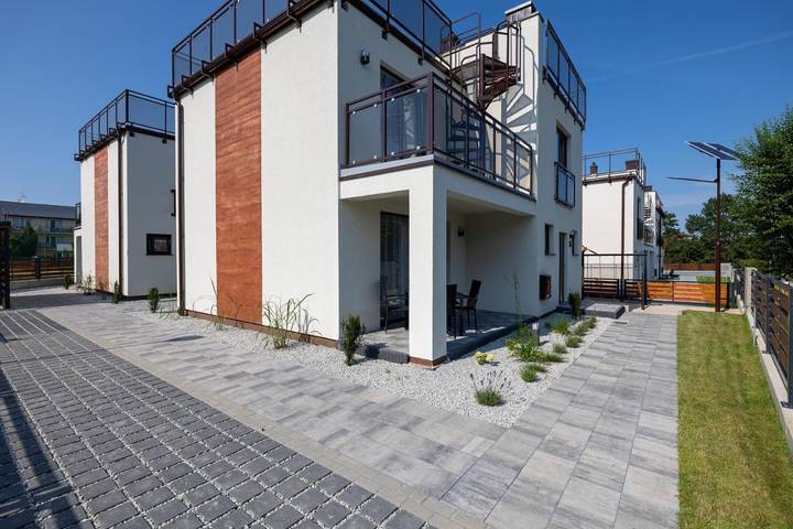 Ferienwohnung für 6 Personen, mit Terrasse und Ausblick sowie Garten, mit Haustier