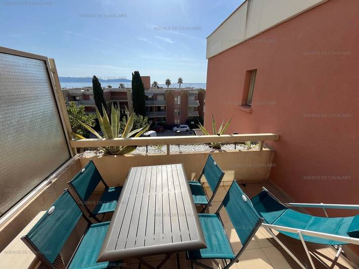 Ganzes Studio, Studio-Kabine 100m vom Strand und Geschäften mit Klimaanlage und Parkplatz in Cavalaire-sur-Mer, Parc national Port-Cros