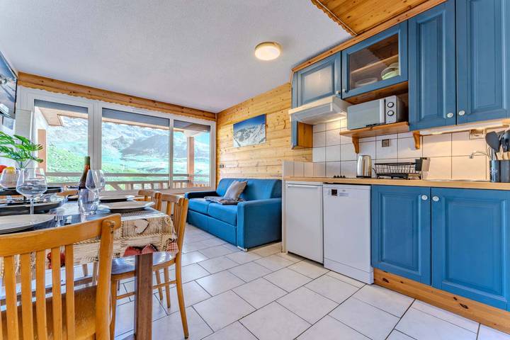 Vakantiewoning voor 4 personen, met balkon/terras, met huisdier in Val Thorens