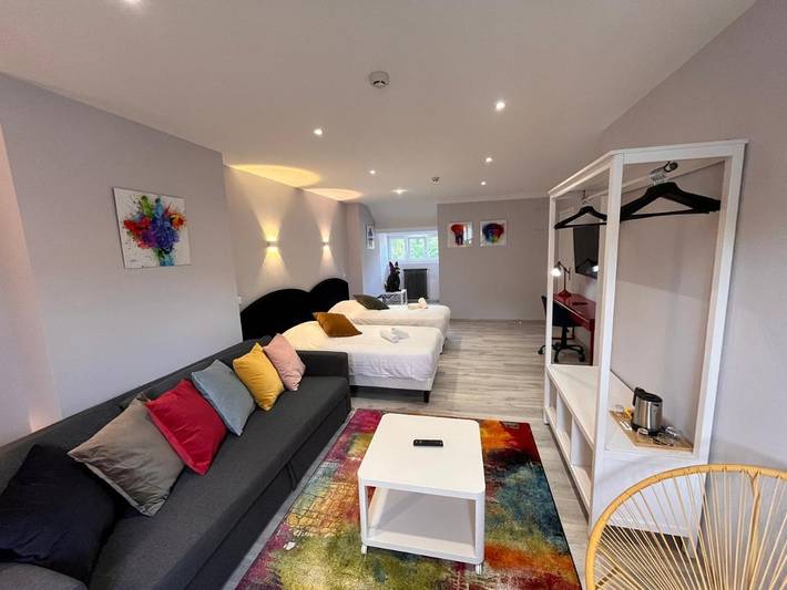 Chambre d’hôte pour 6 personnes, avec vue et jardin, animaux acceptés dans les Ardennes - 3