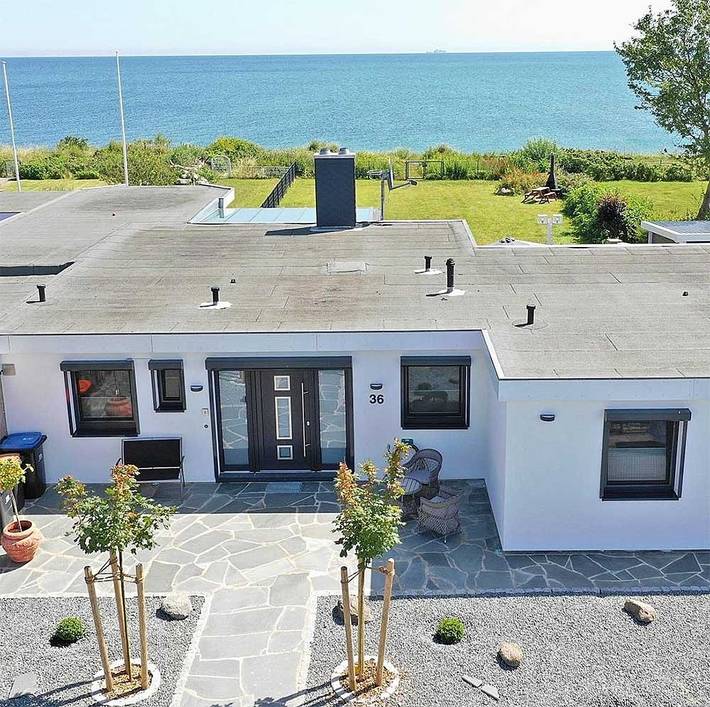 Bungalow für 4 Personen, mit Terrasse und Sauna sowie Garten, mit Haustier auf Fehmarn