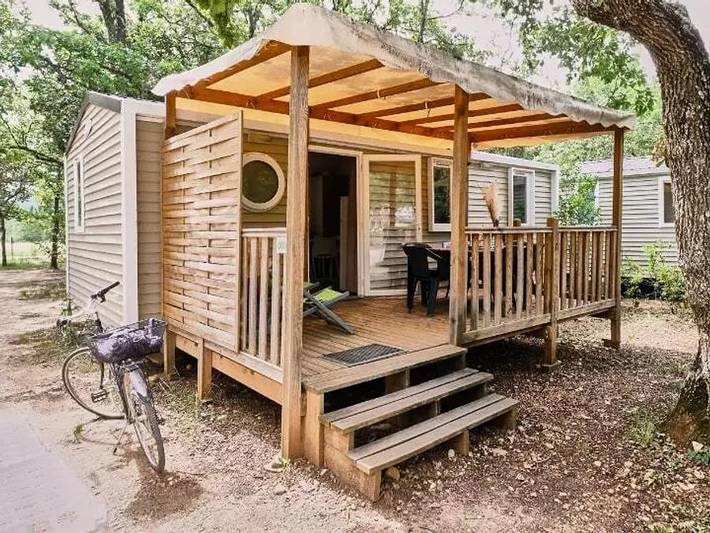 Mobil home pour 6 personnes, avec bassin pour enfant à Saint-Saturnin-lès-Apt - 2