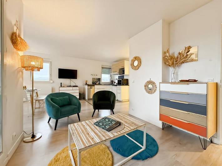 Gîte pour 5 personnes, avec balcon et vue dans Gare Du Val D Europe - 3