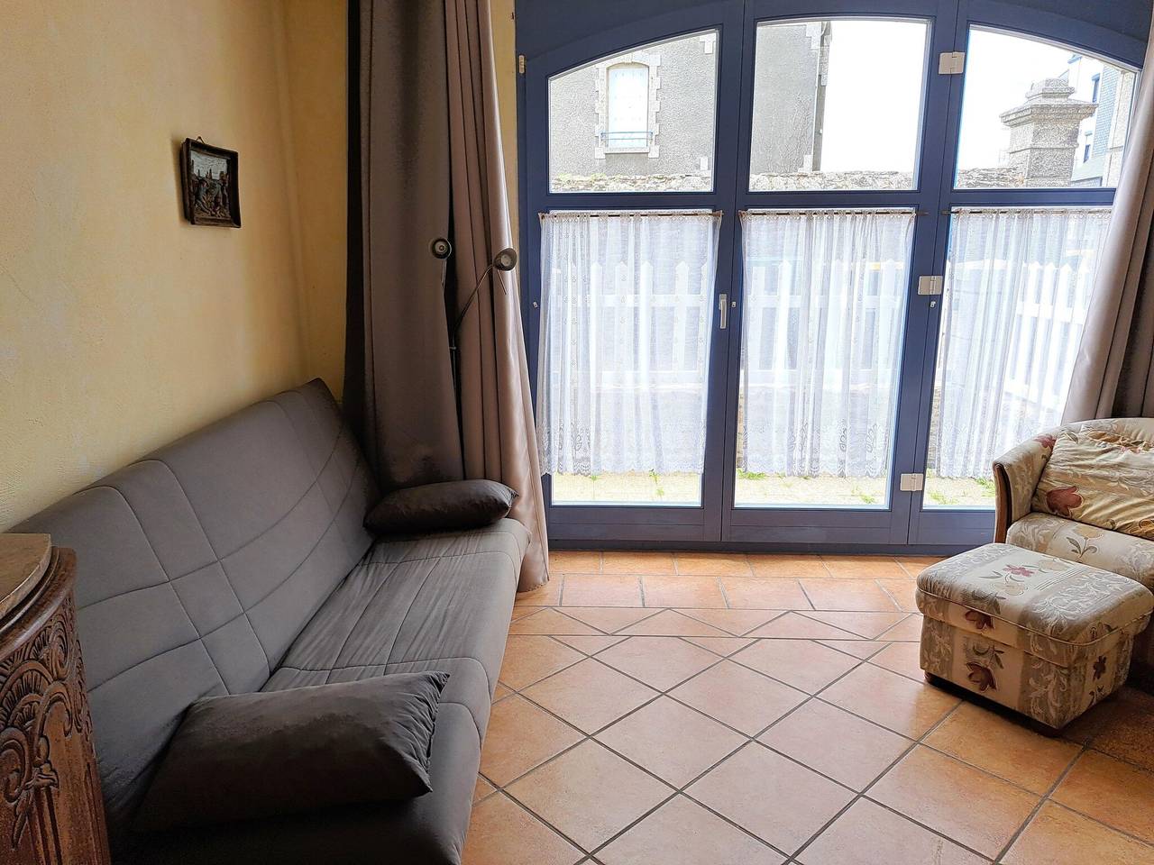 Ganze Wohnung, Wohnung im Erdgeschoss mit Terrasse in Strandnähe in Le Pouldu, Clohars-Carnoët