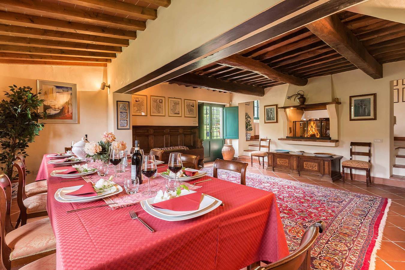 Villa Il Castagno in Monsummano Terme, Provincia di Pistoia