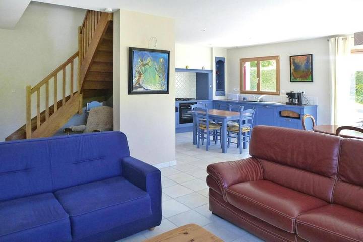 Location de vacances pour 4 personnes, avec Terrasse et Jardin dans Plage du Port Morvan