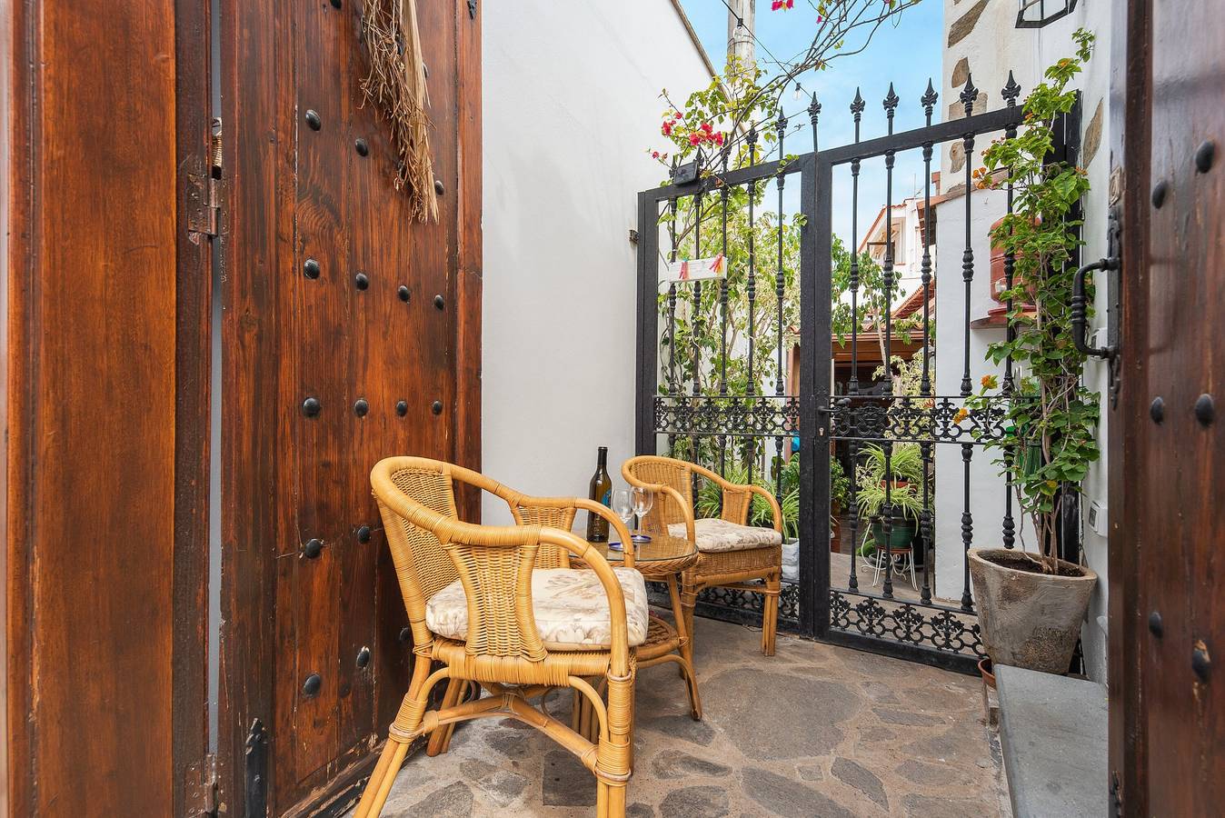 Ganze Wohnung, Ferienwohnung 'Casa Hilaria' mit Gemeinschaftsterrasse und Wlan in Villa y Puerto de Garachico, Garachico