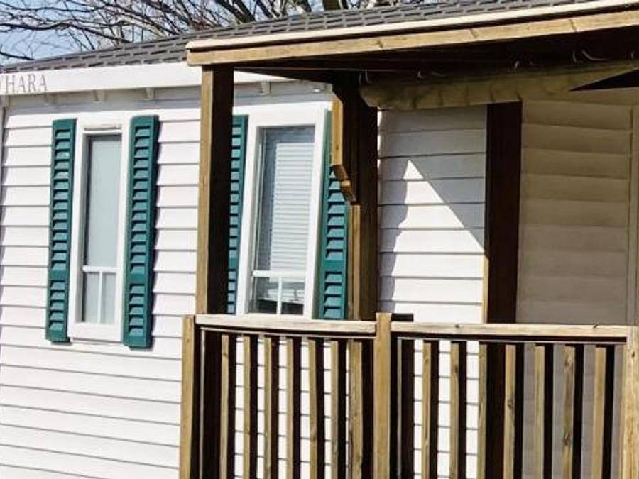 Camping Les Pres Hauts - Sites et Paysages - Mobilhome 4 personas - Jabron in Sisteron, Forcalquier region