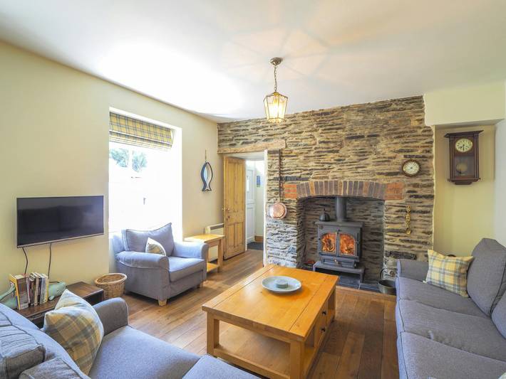 Cottage for 6 people, with terrace in Llangrannog