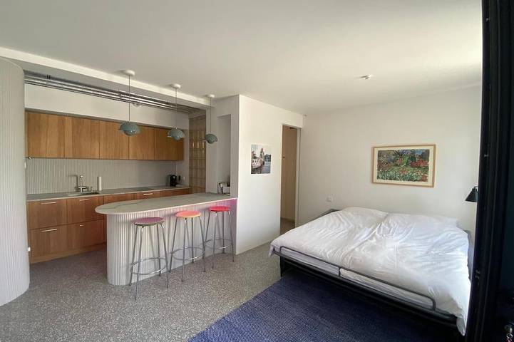 Ferienwohnung für 3 Personen, mit Terrasse und Garten in Tutzing