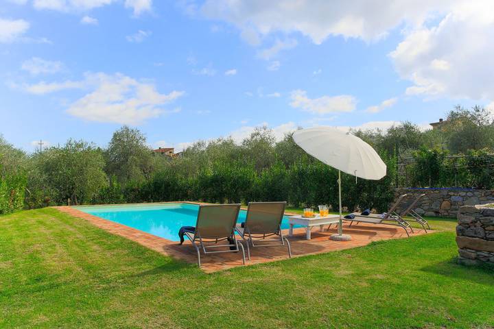 Villa pour 6 personnes, avec jardin et balcon à Capannori