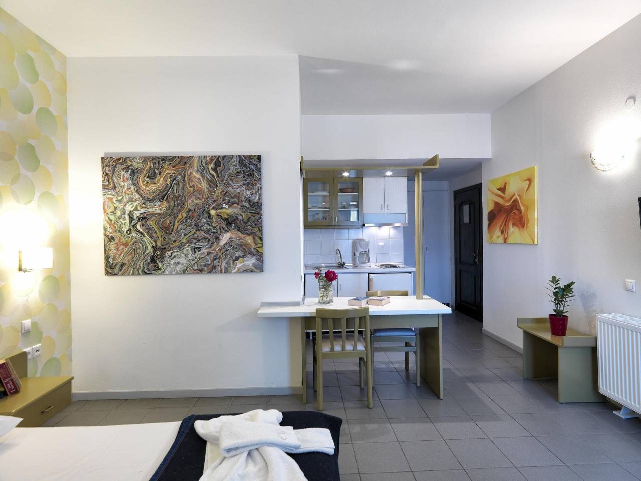 Appartement entier, Elia Apartments Afytos - Studio für zwei Personen in Afitos, Cassandra