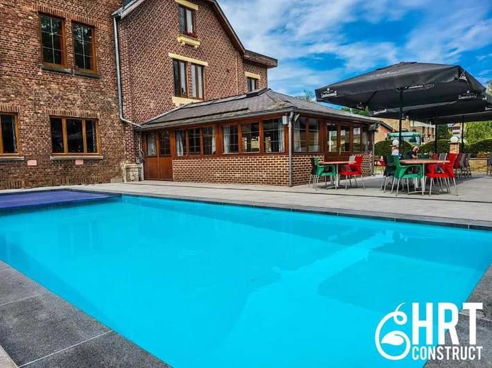 Chambre d’hôte pour 19 personnes, avec vue ainsi que piscine et jardin dans Bomal - 2