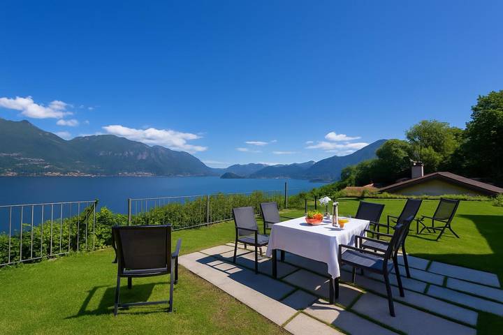 Ferienwohnung für 4 Personen, mit Pool und Seeblick sowie Terrasse, kinderfreundlich in Gemeinde Menaggio - 3