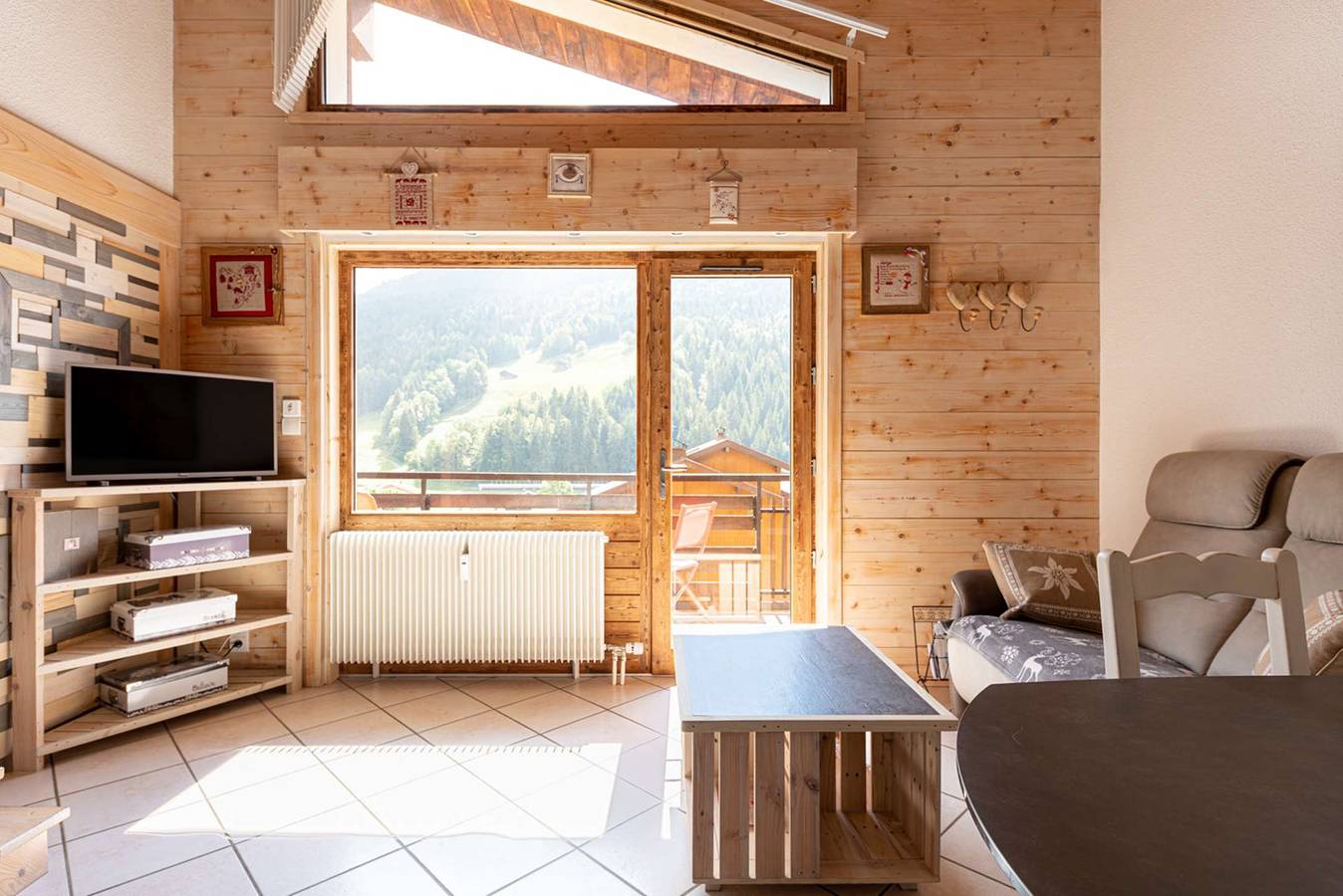 Appartement de vacances entier, Au Coeur du Grand Bornand avec vue sur les Aravis in Le Grand-Bornand, Région d'Annecy
