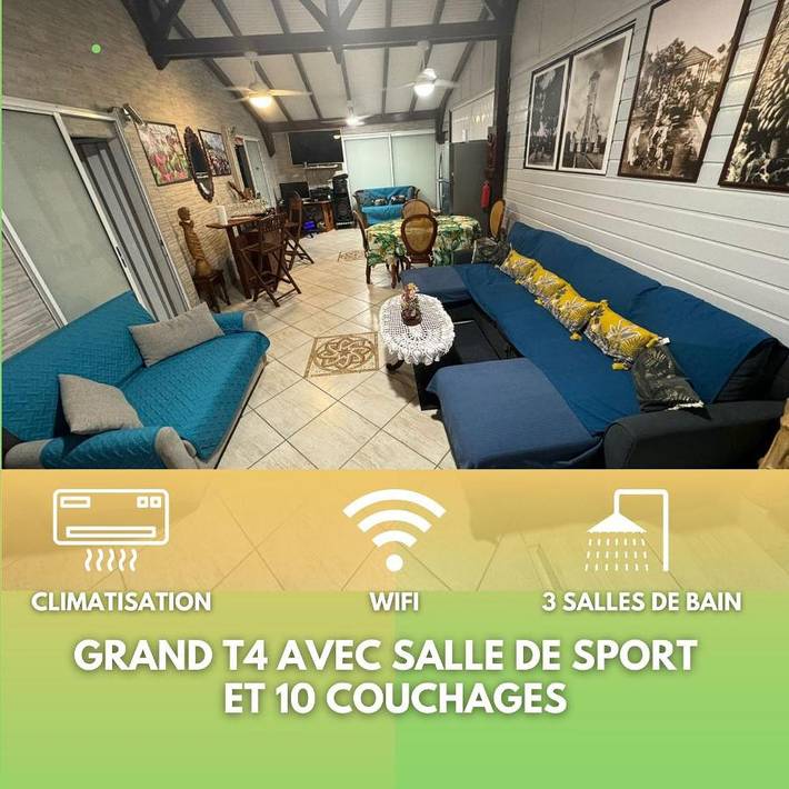Casa de vacaciones para 12 personas, con terraza - 1