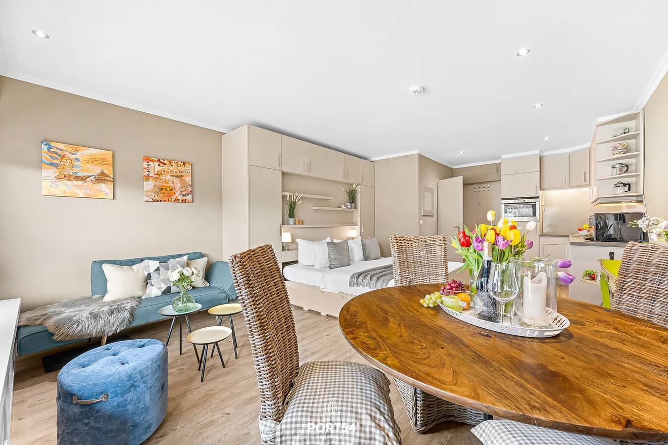 Ganze Wohnung, Charmante Ferienwohnung im Haus Kampbarg in Kampen mit Terrasse und Meerblick in Kampen (Sylt), Sylt
