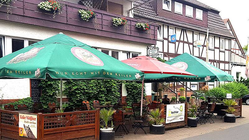 Landgasthof Porta - Dreibettzimmer mit Dusche und Wc in Schlitz, Rhön-Hessen