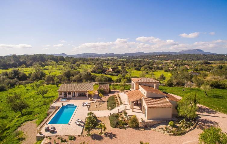 Finca für 6 Personen, mit Terrasse und Pool in Montuïri - 4