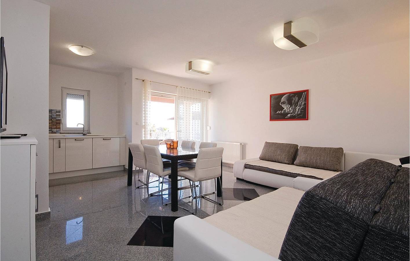 Cały apartament wypoczynkowy, Apartament wakacyjny dla 6 osób z taras in Bibinje, Zadar
