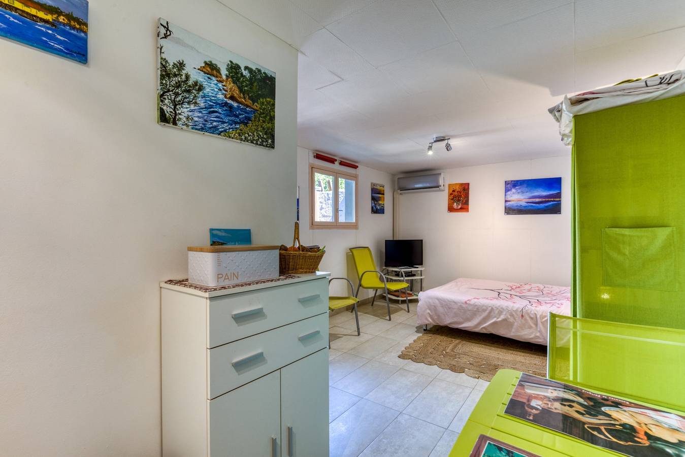 Ganze Wohnung, Mediterranes Flair in Frontignan – Apartment mit Gartenblick in Frontignan, Mittelmeerküste (Frankreich)