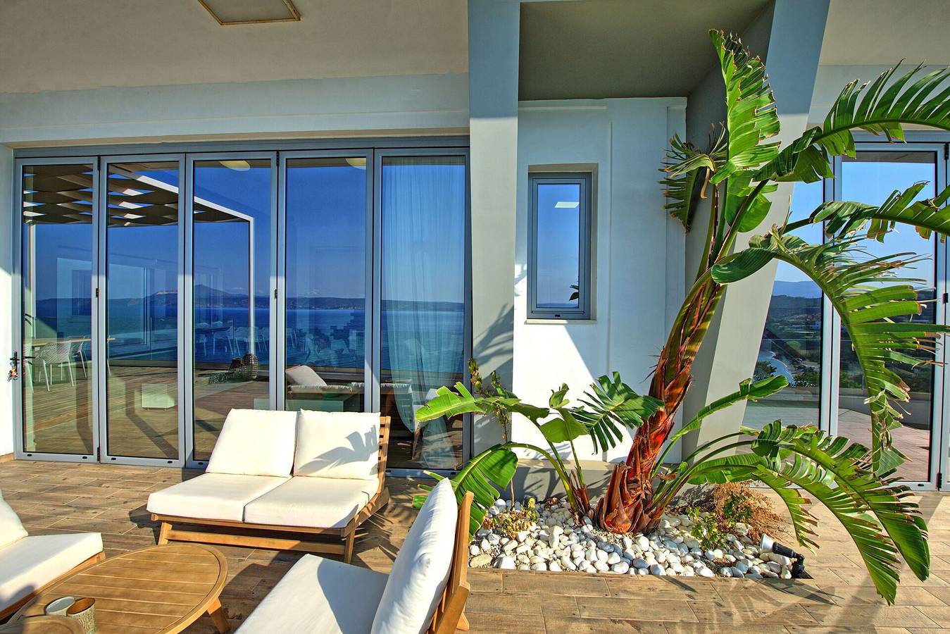 Villa für 8 Personen mit Terrasse in Almyrida, Chania und Umgebung