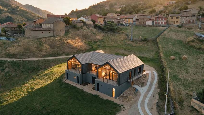 Casa rural para 4 personas, con Terraza además de Jardín y Vistas en Matallana de Torío - 2