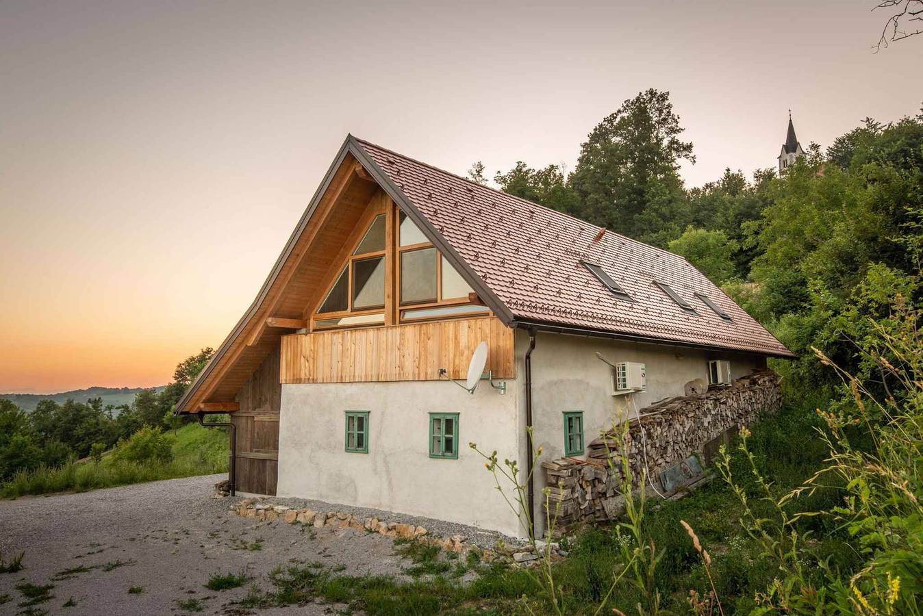 Ferienhaus mit Sauna und Weinkeller in Neustadtl, Slowenien