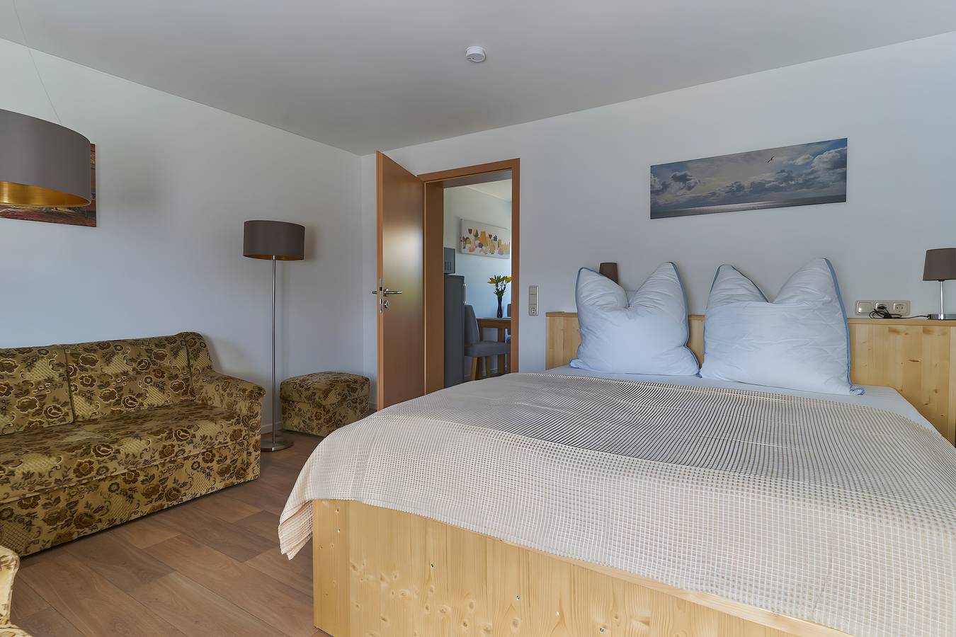 Ganze Wohnung, Apartment 'Ferienwohnung 2g' mit Gemeinschaftsgarten und Wlan in Ückeritz, Bernsteinbäder