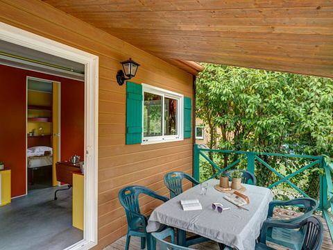 Camping Sandaya Les Jardins de Privas - Chalet 5 personnes - Chalet 5p 2ch *** in Privas