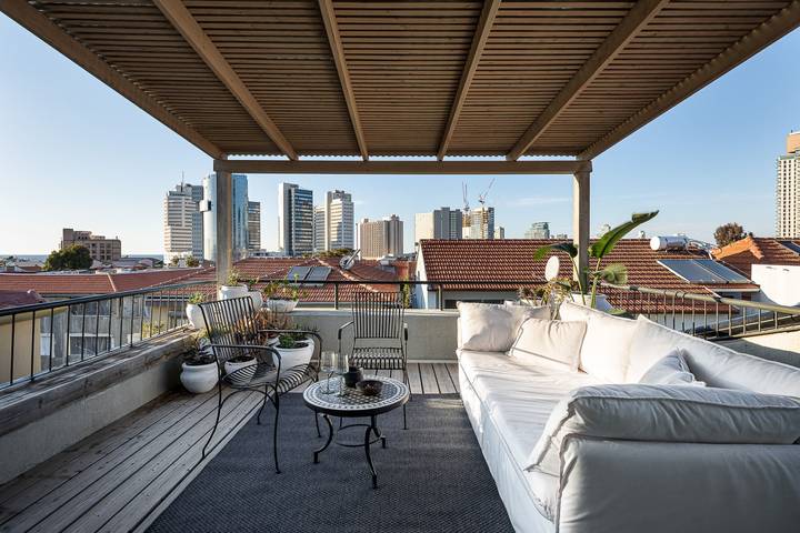 Casa vacanza per 4 persone, con balcone in Tel Aviv