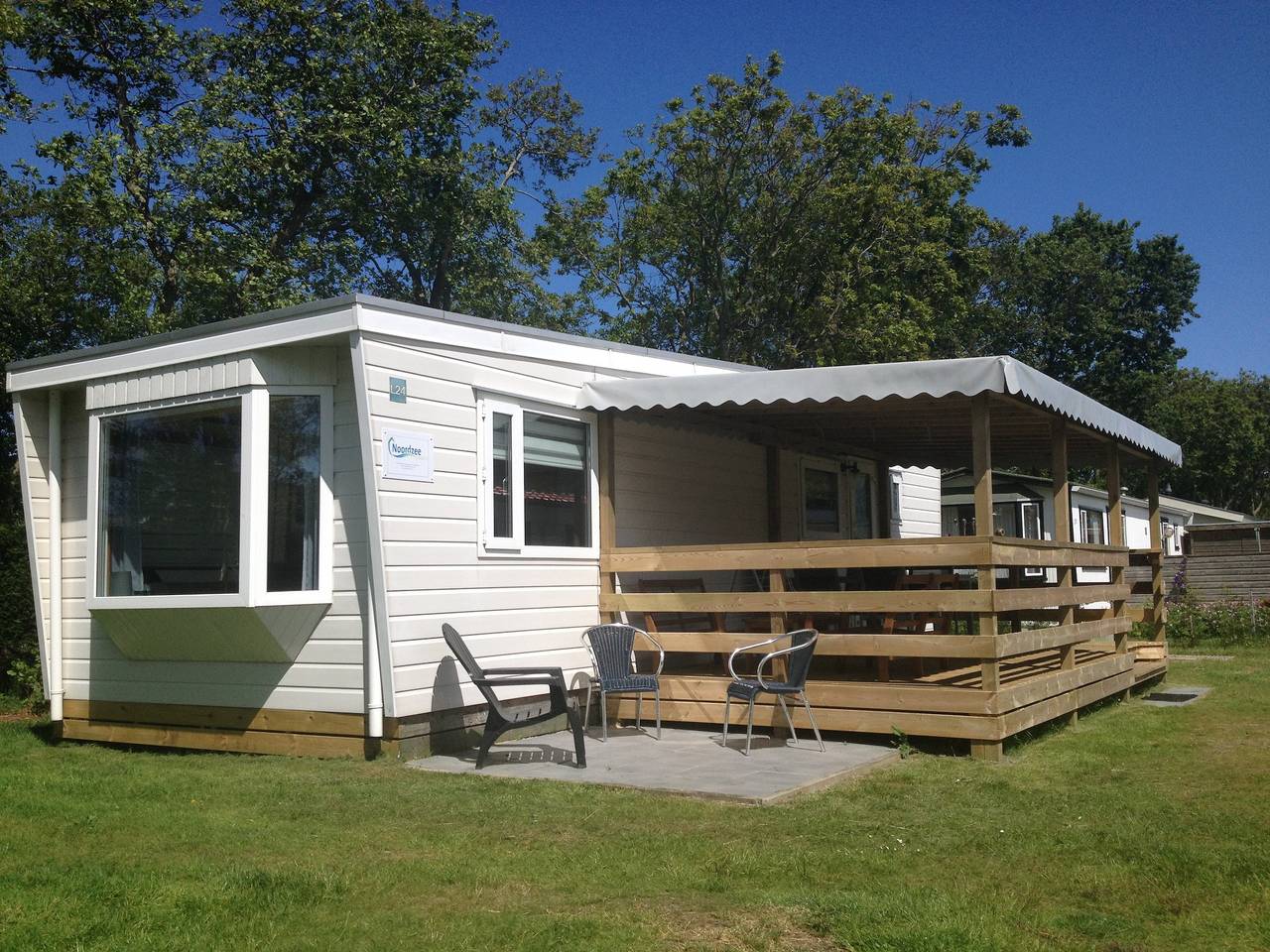 Bungalow voor 5 personen met balkon in Buren (Ameland), Nederlandse waddeneilanden