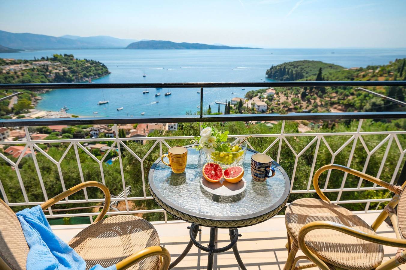 Maison de vacances pour 2 personnes avec balcon in Kalami, Corfou