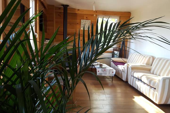 Gîte pour 9 personnes, avec jacuzzi et piscine ainsi que jardin et balcon à Mont-Saxonnex - 4