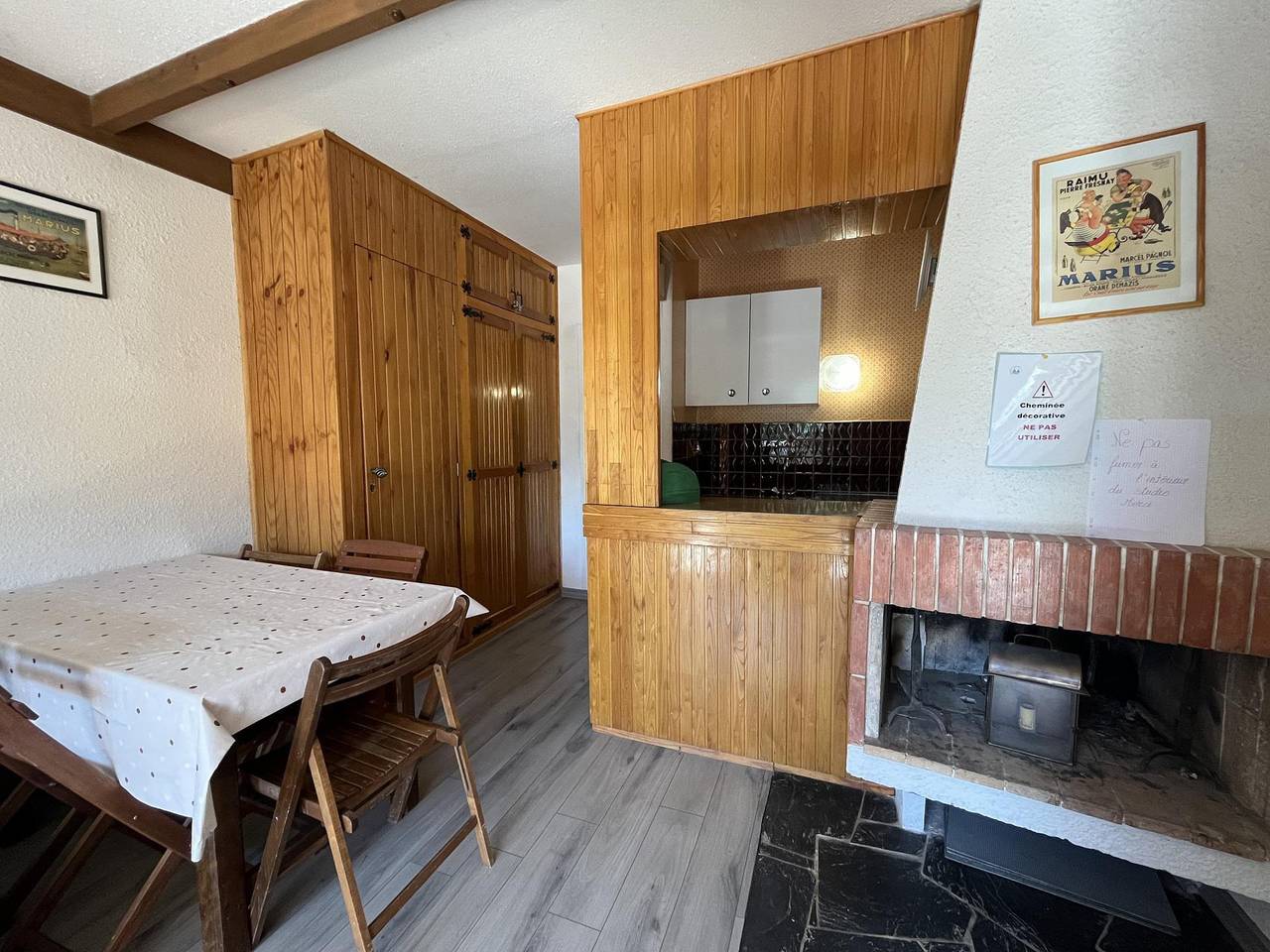 Estudio entero, Résidence Chanteloup - Estudio -espacio montaña- para 4 personas (2) in Pra-Loup, Uvernet-Fours