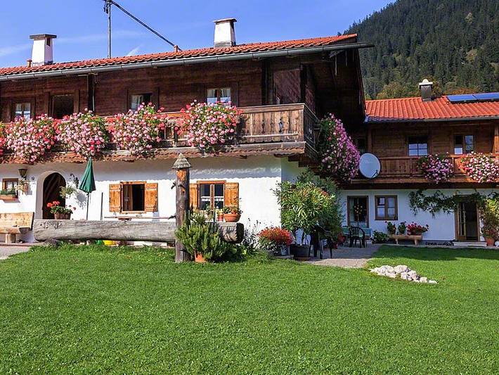 Pension für 2 Personen, mit Balkon und Garten am Königssee