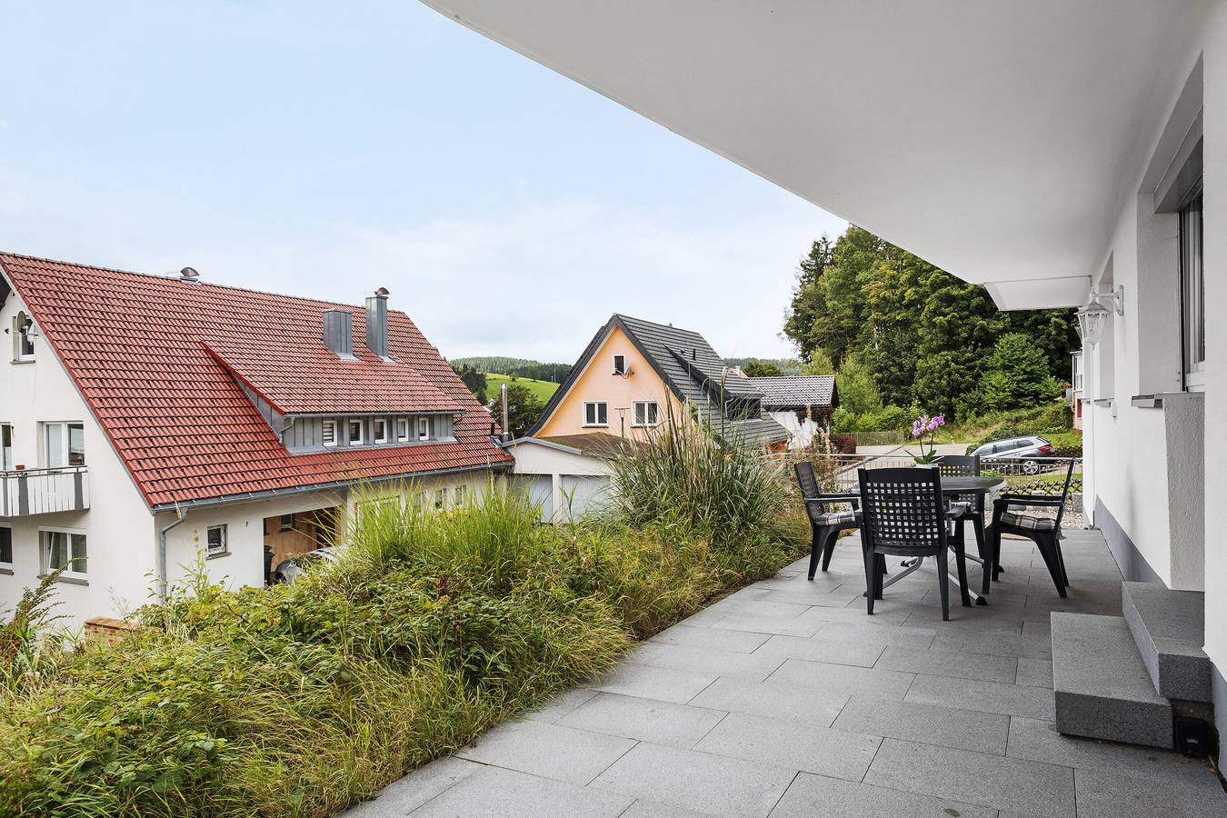 Ganze Wohnung, Ferienwohnung 'Windradblick' mit Privatterrasse und Wi-Fi in Schonach, Schonach im Schwarzwald