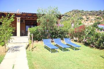 Gîte pour 4 personnes, avec jardin et balcon dans Cardedu