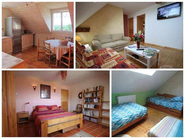 Gîte pour 15 personnes, avec piscine ainsi que jardin et terrasse à Héric - 4