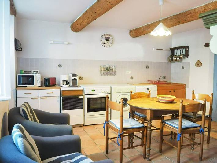 Appartement de vacances pour 4 personnes, avec jardin et terrasse dans le Vaucluse - 4