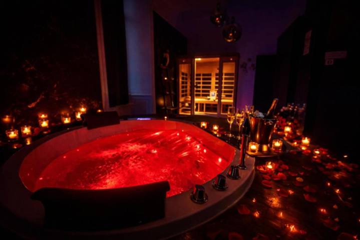 Appartement de vacances pour 2 personnes, avec Jacuzzi ainsi que Terrasse et Sauna