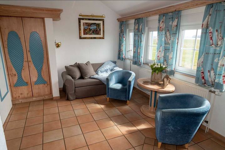 Ferienwohnung für 2 Personen, mit Balkon und Seeblick in Groß Zicker - 3