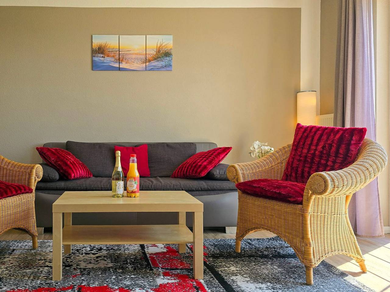Ganze Wohnung, Ferienwohnung Muschel - Ostsee-Urlaub mit Hund in Neddesitz, Sagard