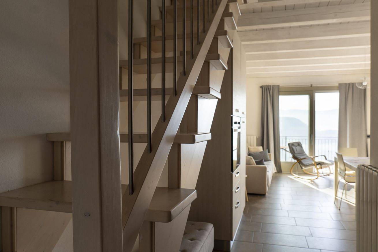 Apartamento entero, Cherubino 2 - Three-room apartment with pool and lake view in Spiglia, Municipio de Parzanica