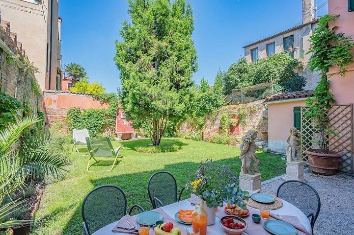Chalet para 4 personas, con jardín en Venecia