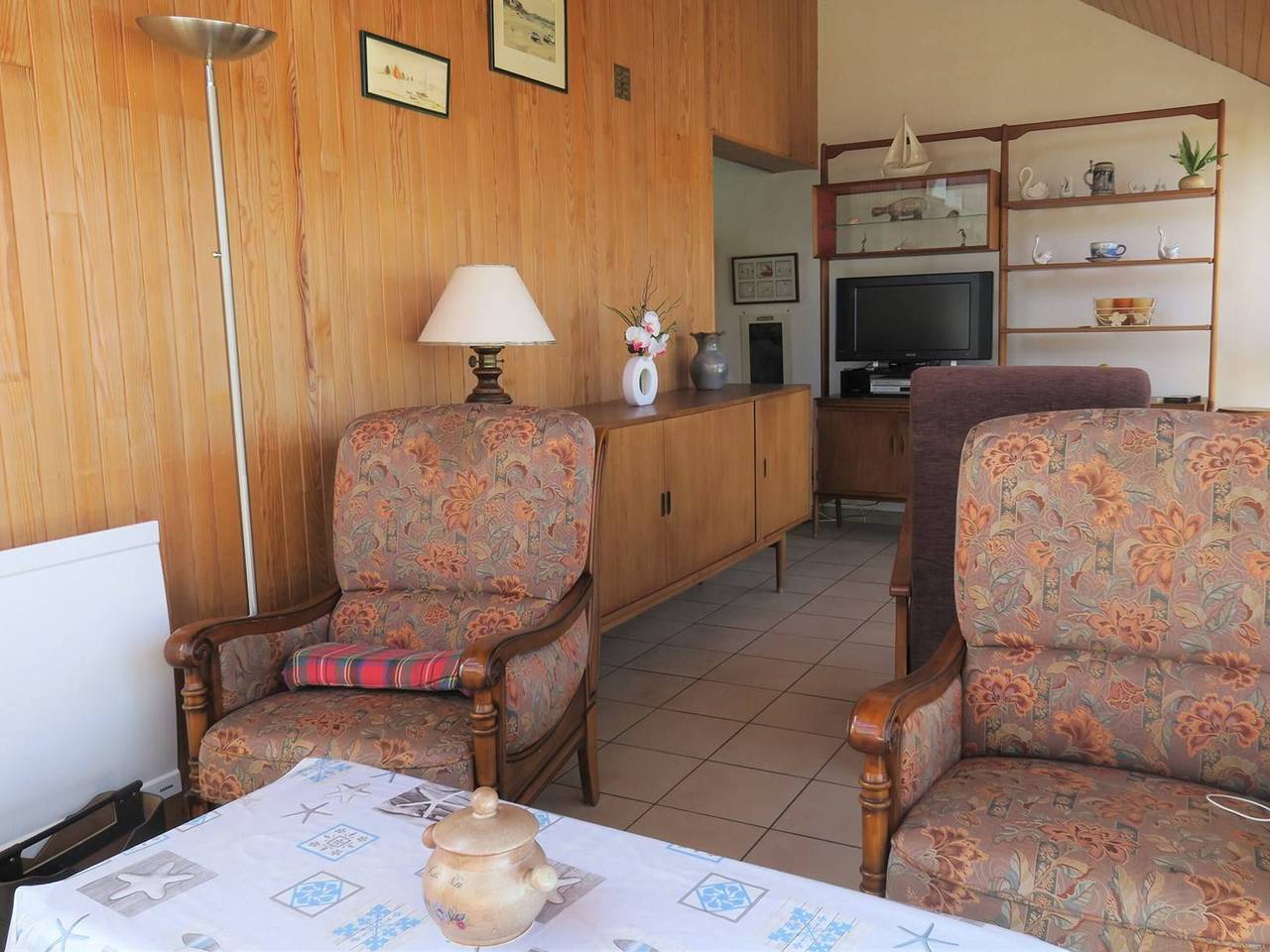 Bretonisches Haus mit Garten 50m von der Bucht Ste Anne in Trégastel, Rosa Granitküste