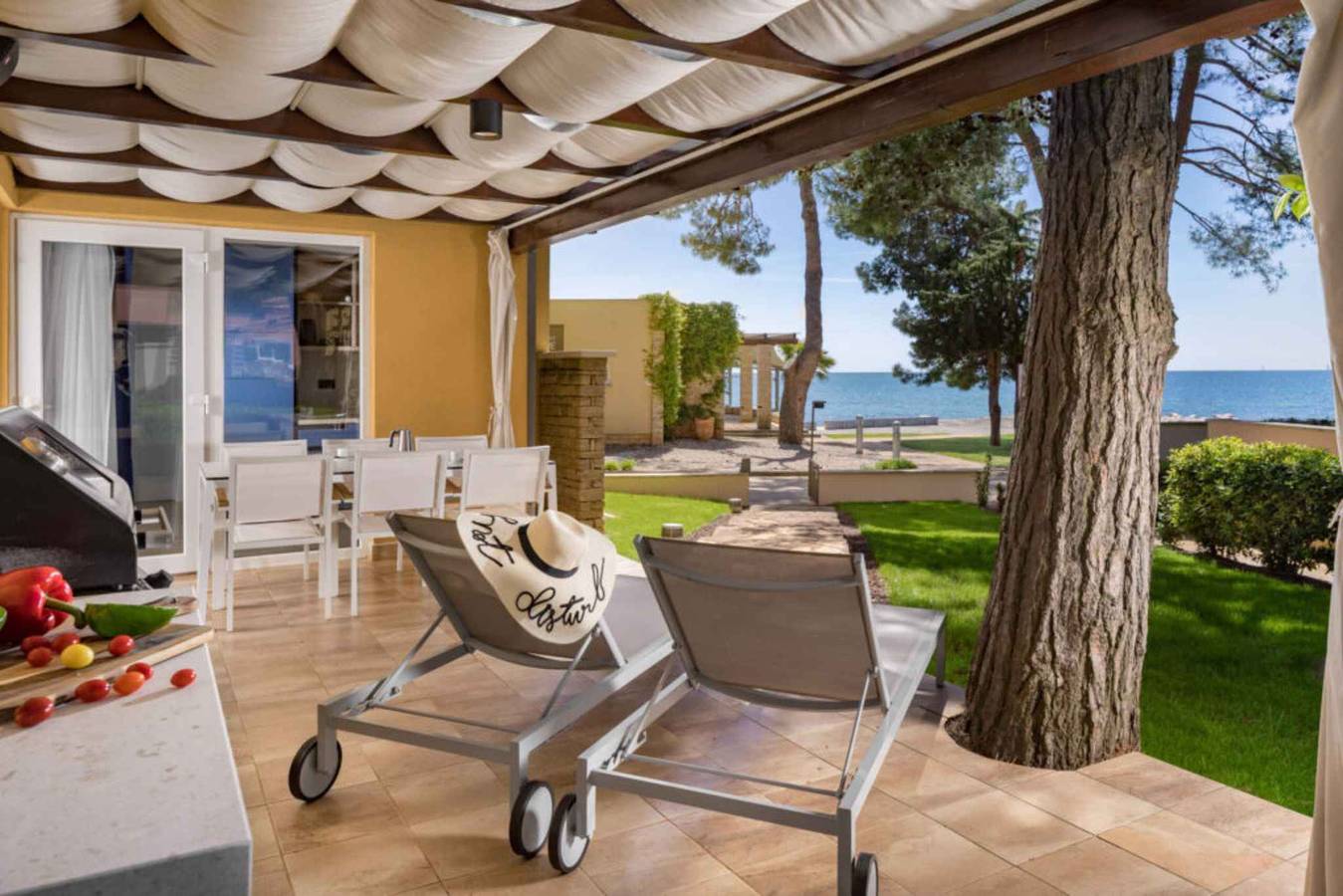 Villa mit Pool für 6 Personen  in Plaža Stella Maris, Umag