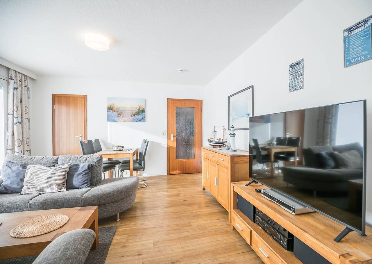 Ganze Wohnung, "Haus Neptun Whg. Julia" - Ferienwohnung für 4 Personen in Büsum, Nordseeküste