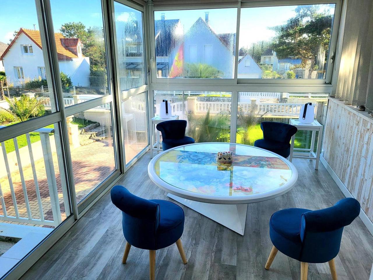 Villa „Charmante de Bord de Mer“ mit Meerblick, privater Terrasse und Wlan in Pirou, Coutances und Umgebung
