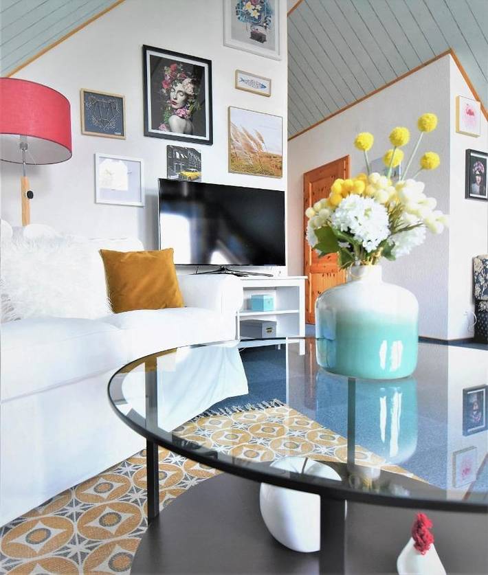 Location de vacances pour 5 personnes, avec Balcon ainsi que Jardin et Vue à Boos
